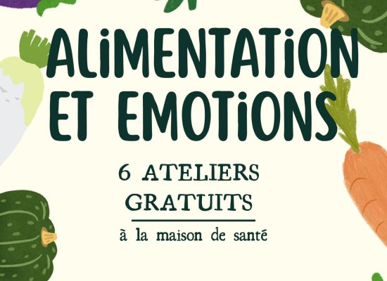 ateliers gratuits alimentation et émotions