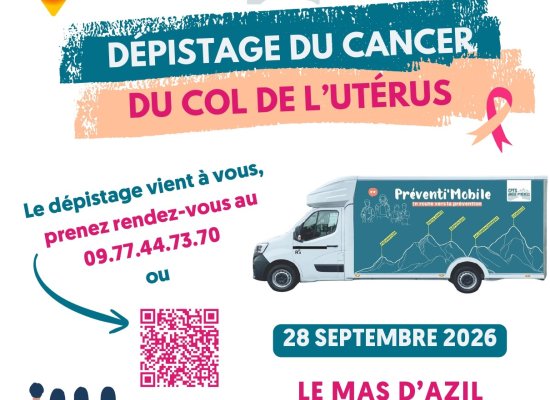 camion dépistage cancer col uterus 28/09